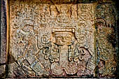 Chichen Itza - The Venus Platform. Relief of Serpent Bird Man, which is considered to be the representation of Quetzalcoatl-Kukulcan as the 'Morning Star'.