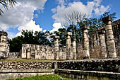 Chichen Itza - Court of the Thousand Columns - Northeast Colonnade