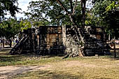 Chichen Itza - the group of el Osario (the Ossuary). The Platform of Venus, very similar to the one of the same name in the Great Plaza of the Castle. 