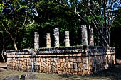 Chichen Itza - The group of el Osario (the Ossuary). Plataforma de las Tumbas.