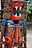 Chichen Itza - Souvenir sellers among the ruins.