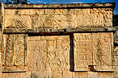 Chichen Itza - The Venus Platform. Relief of Serpent Bird Man, which is considered to be the representation of Quetzalcoatl-Kukulcan as the 'Morning Star'.