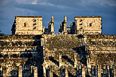 Chichen Itza - The temple of the Warriors. The upper temple.