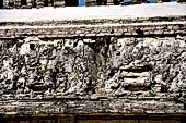 Palenque  - The Palace. Glyph-alike ventilation opening on House C.