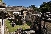 Palenque  - The Palace. South-eastern patio.