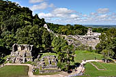 Palenque - Temple XIV and Temple XV.