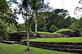 Palenque - The grassy ball court (juego de pelota).