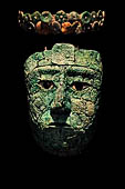 Palenque - The archaeological Museum, mask. 