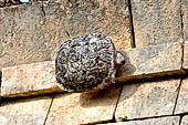 Uxmal - House of the turtle. Detail of the frieze.