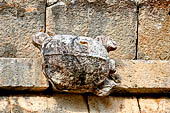 Uxmal - House of the turtle. Detail of the frieze.