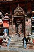 Bhaktapur - The small Narayan temple in Tachupal Tole.