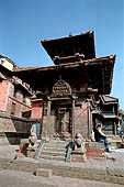 Bhaktapur - The small Narayan temple in Tachupal Tole.