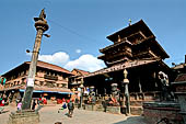 Bhaktapur - Tachupal Tole. Dattatraya Temple.