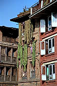 Bhaktapur - Along the road that leads to Hanuman Ghat.