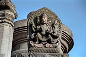 Bhaktapur - large Shiva Lingam near Hanuman Ghat.