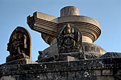 Bhaktapur - large Shiva Lingam near Hanuman Ghat.