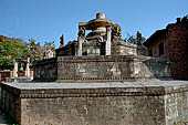 Bhaktapur - large Shiva Lingam near Hanuman Ghat.