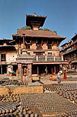 Bhaktapur - Potter Square the Jeth Ganesh temple. 