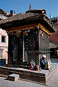 Bhaktapur - in a small courtyard on the southern side of the Tole the Til Mahadev Narayan temple.