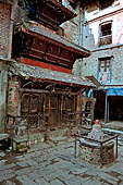 Bhaktapur - in a small courtyard on the southern side of the Tole the Til Mahadev Narayan temple. 