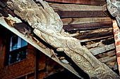 Bhaktapur - Temple dedicated to Shiva-Parvati called of 'the erotic elephants'.