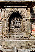 Bhaktapur - the road leading to Tachupal Tole, a beautiful hiti with 'Umamahashevar' sculpture.