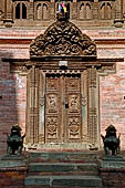 Bhaktapur - a temple along the road leading to Tachupal Tole.