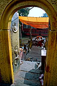 Budhanilkantha - statue of Sleeping Vishnu (Jalasayana Narayan) lay on the water.