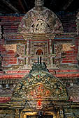 Changu Narayan - detail of the doorway of the Kileshwor temple. 