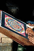 Changu Narayan - Tangka workshop in the village. 