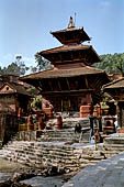 Gokarna Mahadev - Ghats on the Bagmati River bank.