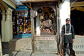 Kathmandu - Durbar Square. Hanuman Dhoka: the entrance gate.