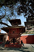 Kathmandu - Durbar Square. Small shrine nearby the Taleju temple. 