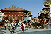 Kathmandu - Durbar Square. Shiva-Parvati temple 