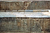 Kathmandu - Durbar Square. Stone inscription 