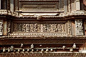 Pashupatinath Temple (Deopatan) - Woodcarving details of the various dharmsala around the main temple.