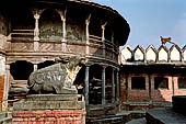 Pashupatinath Temple (Deopatan) - inside the southernmost courtyard of the complex, near the Raj Rajeshwari temple.