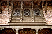 Pashupatinath Temple (Deopatan) - Woodcarving details of the various dharmsala around the main temple.