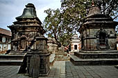 Pashupatinath Temple (Deopatan) - shivalaya (lingam shelters) at the top of the Mrigasthali hill above the east banks of the river Bagmati.