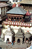 Pashupatinath Temple (Deopatan) - The Arya Ghat, immediately below the temple.