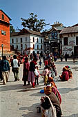 Pashupatinath Temple (Deopatan) - Entrance to main temple, forbidden for non-Hindus.