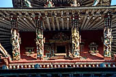 Patan - South of Durbar Square, the temple of Rato Machhendra Nath.