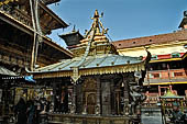 Patan  - The Golden Temple, the small pagoda inside the courtyard