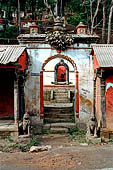 Entrance of the pool area of the Sekh Narayan temple.