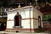 The religious buildings of the pool area surrounding the Sekh Narayan temple.