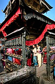 Swayambhunath - close to the Bhutanese Gompa the temple dedicated to Hariti-Ajima the protector against smallpox.