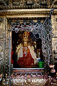 Swayambhunath - One of the shrine of the five Buddha's at the side of the stupa.