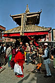 Swayambhunath - close to the Bhutanese Gompa the temple dedicated to Hariti-Ajima the protector against smallpox.