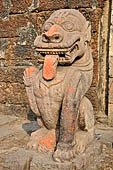 Orissa - Bhubaneshwar, Ananta Vasudeva lions of the temple entrance.