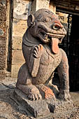 Orissa - Bhubaneshwar, Ananta Vasudeva lions of the temple entrance.